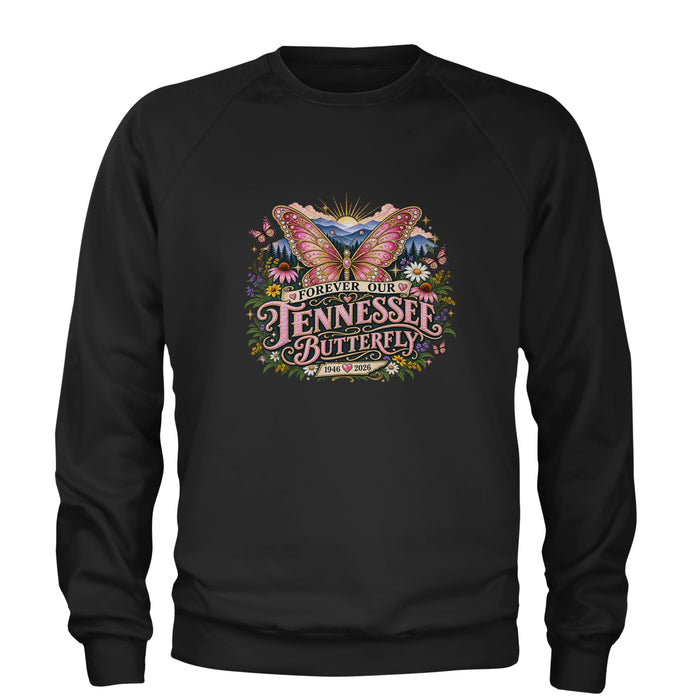 Forever Our Tennessee Butterfly Dolly Adult Crewneck Sweatshirt
