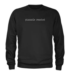 Pinnacle Reached Romance Adult Crewneck Sweatshirt Black