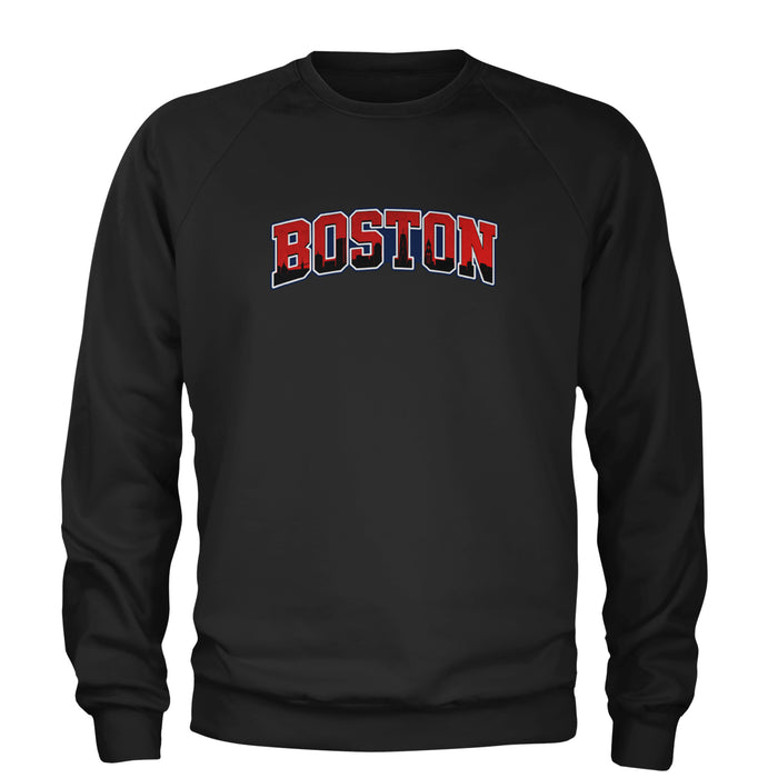 Boston City Pride Skyline Adult Crewneck Sweatshirt