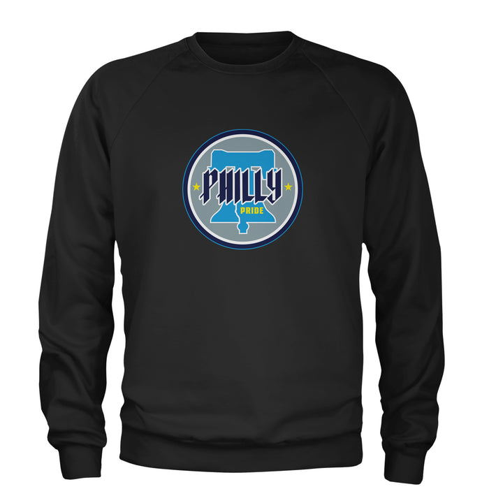 Philly Pride Liberty Bell Adult Crewneck Sweatshirt