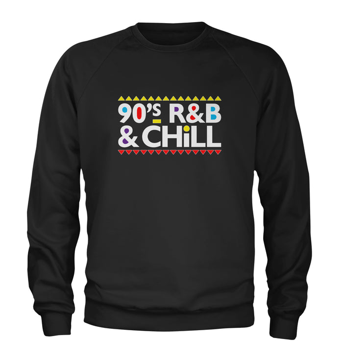 90s R&B and Chill Retro Throwback Adult Crewneck Sweatshirt