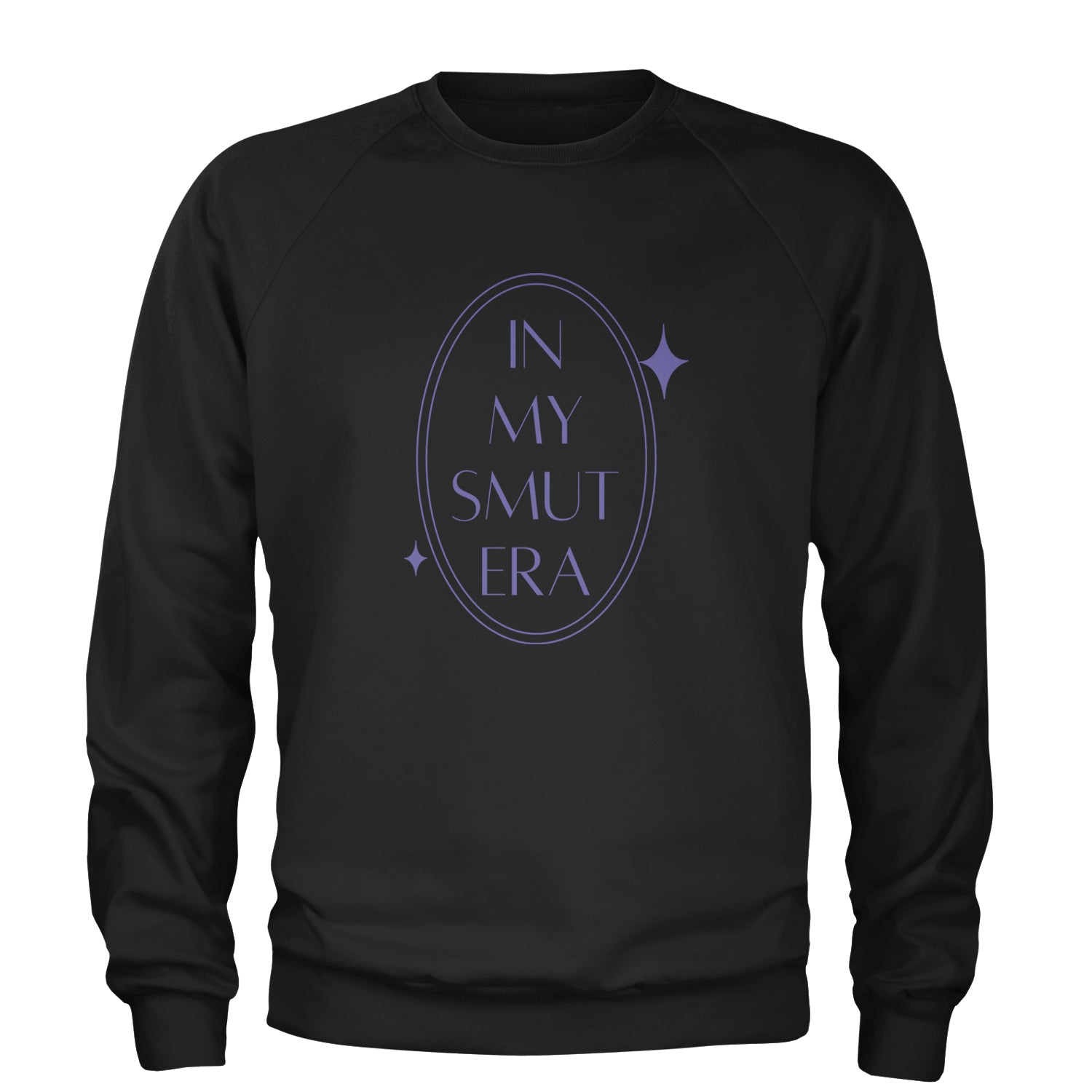 In My Smut Era Romantasy Adult Crewneck Sweatshirt Light Pink