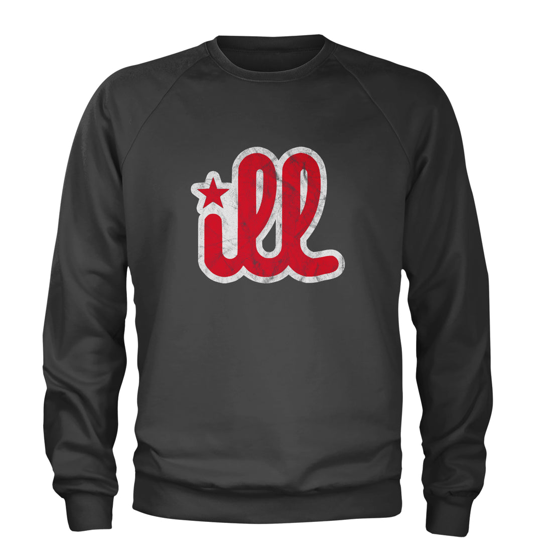 ILL Vintage It's A Philly Thing Adult Crewneck Sweatshirt Charcoal Grey