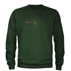 DunesDay Desert Apocolypse Adult Crewneck Sweatshirt Forest Green