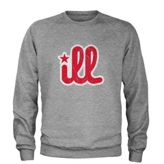 ILL Vintage It's A Philly Thing Adult Crewneck Sweatshirt Heather Grey