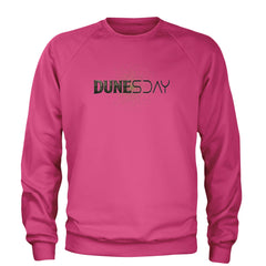 DunesDay Desert Apocolypse Adult Crewneck Sweatshirt Hot Pink