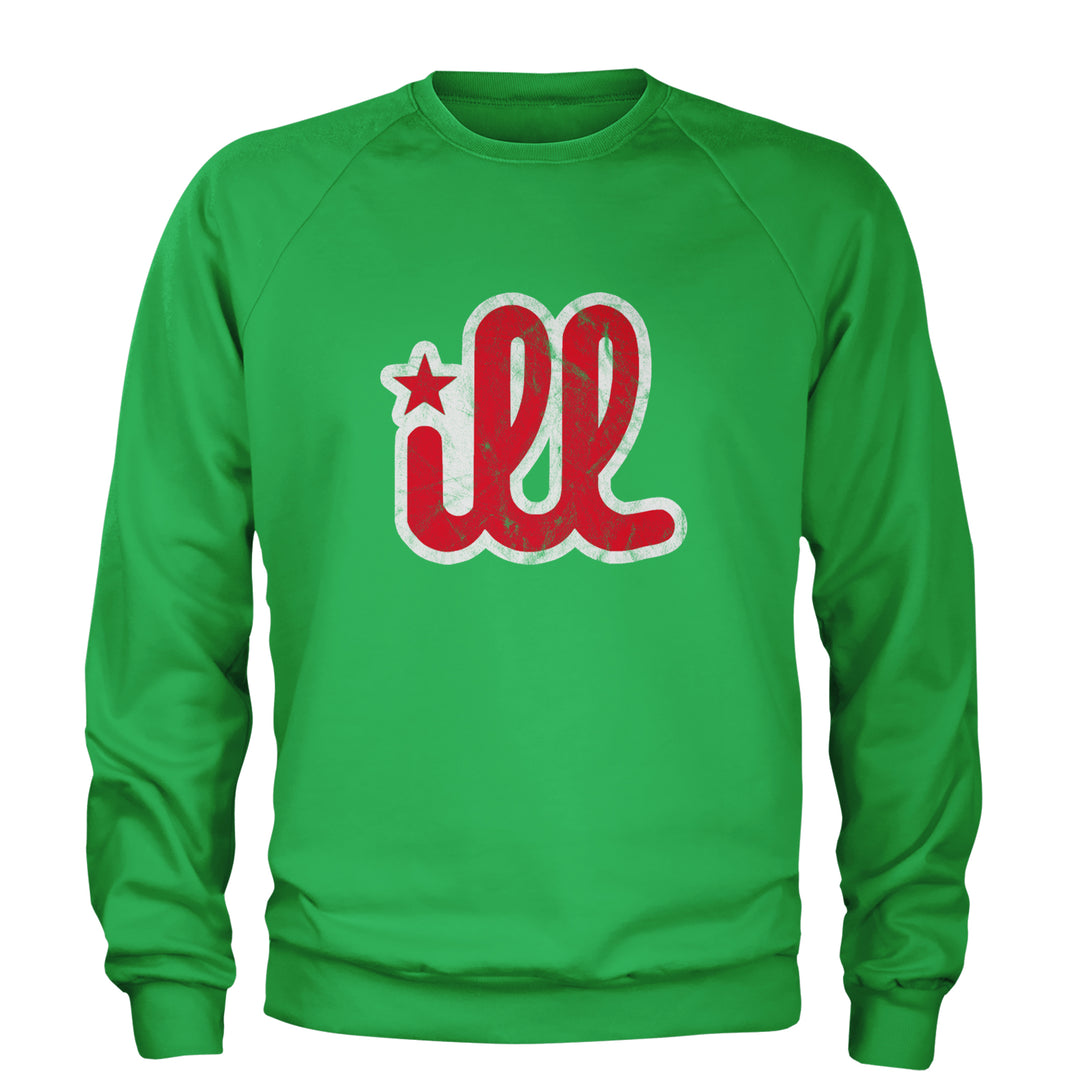 ILL Vintage It's A Philly Thing Adult Crewneck Sweatshirt Kelly Green