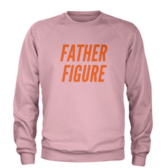 Father Figure Adult Crewneck Sweatshirt Light Pink