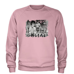 Squad Golden Girls Adult Crewneck Sweatshirt Light Pink