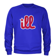 ILL Vintage It's A Philly Thing Adult Crewneck Sweatshirt Royal Blue