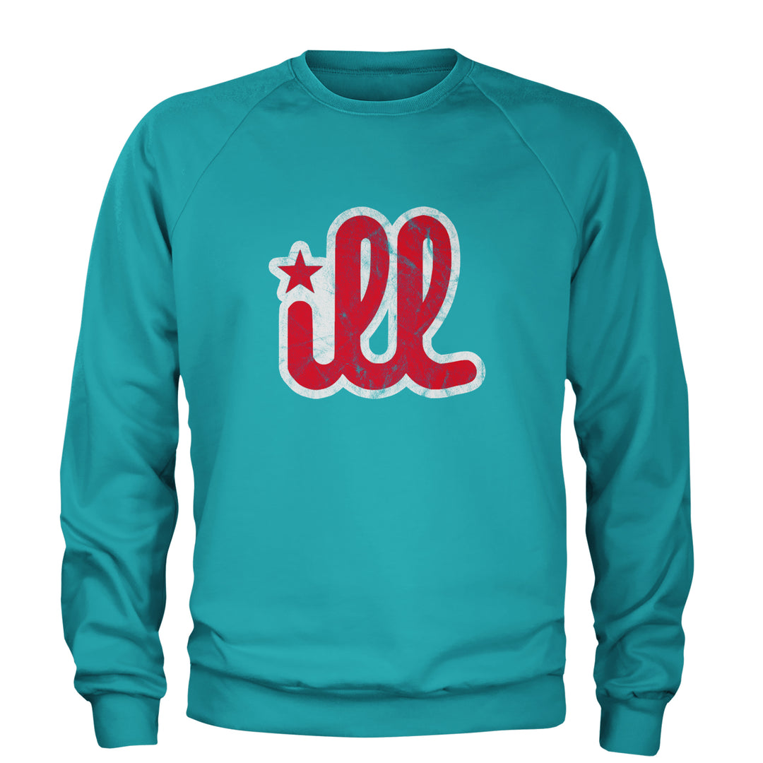 ILL Vintage It's A Philly Thing Adult Crewneck Sweatshirt Teal