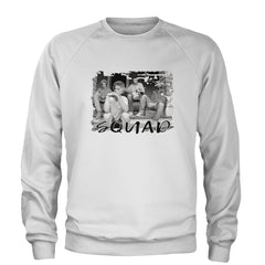Squad Golden Girls Adult Crewneck Sweatshirt White
