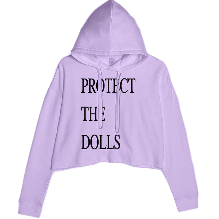Protect The Dolls Equal Rights Cropped Hoodie Sweatshirt