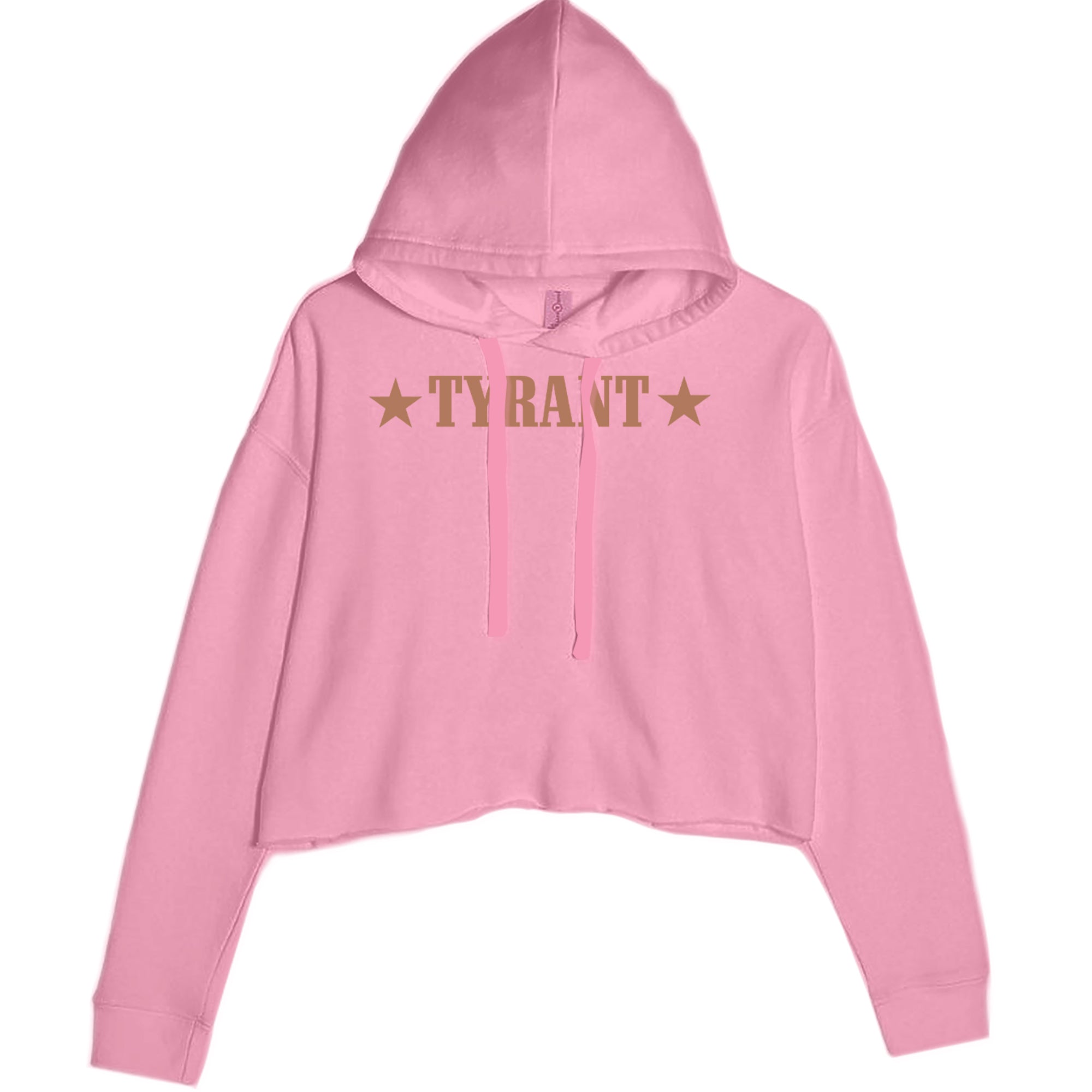 Tyrant Act 2 Cropped Hoodie Sweatshirt Mauve