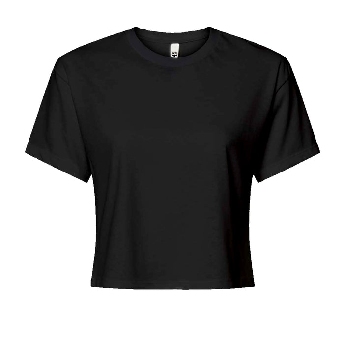 Basics - Pure & Simple Blank Apparel Cropped T-Shirt