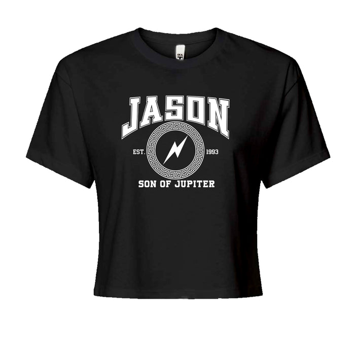 Jason Son of Jupiter Storm Bringer Cropped T-Shirt
