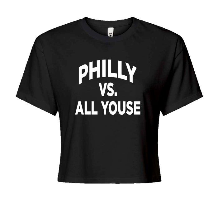 Philly Vs. All Youse Philly Thing Cropped T-Shirt