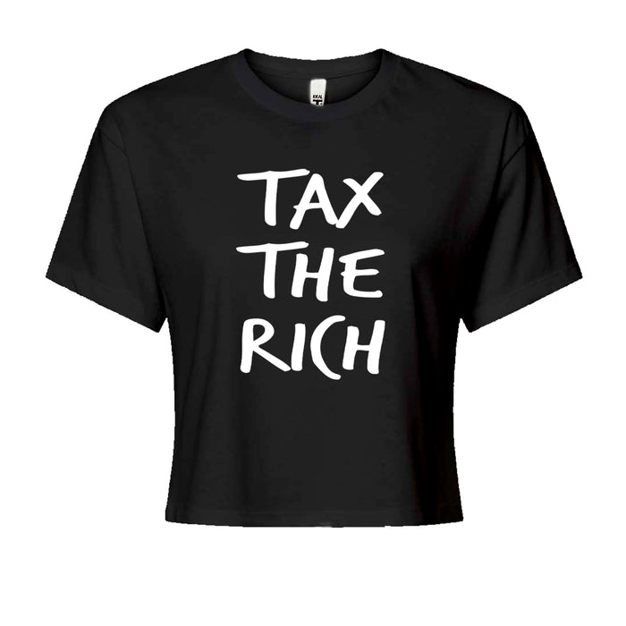 Tax the Rich Protest Wealth Inequality Cropped T-Shirt