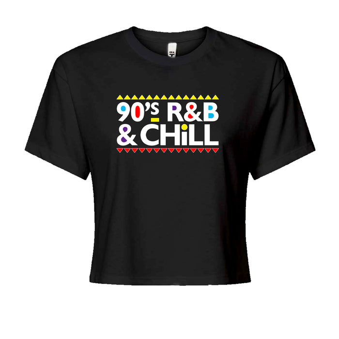 90s R&B and Chill Retro Throwback Cropped T-Shirt