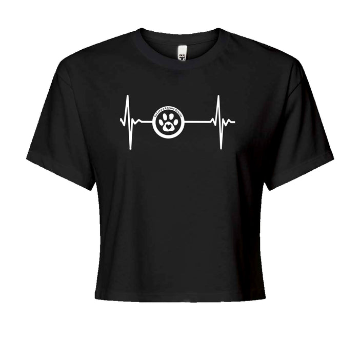 TLC Rescue Heartbeat Cropped T-Shirt