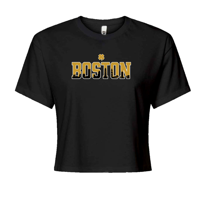 Boston City Pride Irish Cropped T-Shirt