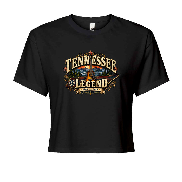 Tennessee Legend Country Music Dolly Cropped T-Shirt