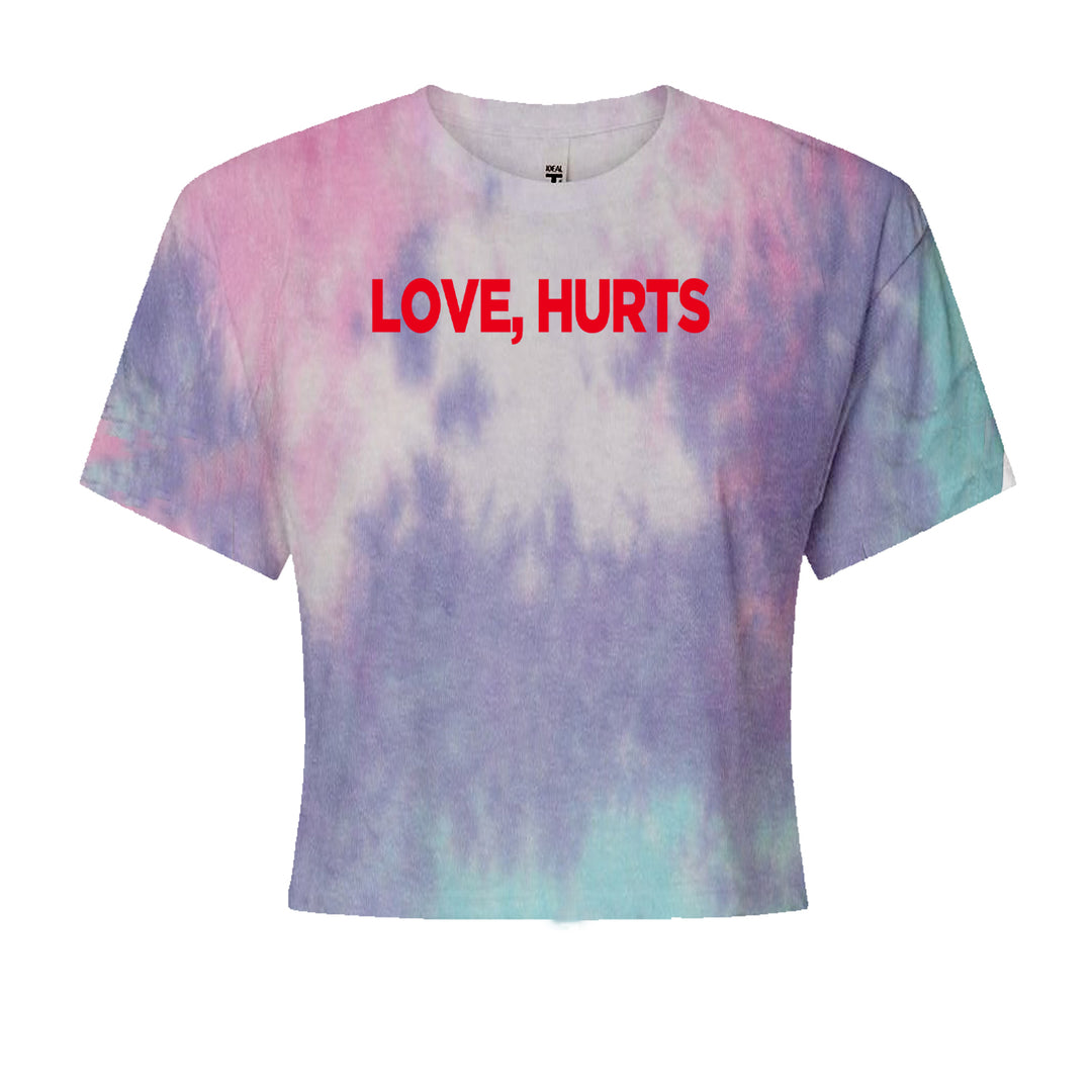Love Hurts Cropped T-Shirt Cotton Candy
