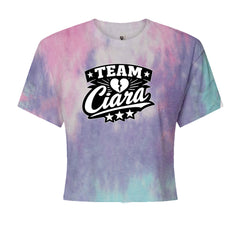 Team Ciara Scamanda Broken Heart Cropped T-Shirt Cotton Candy