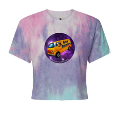 Bad Hombres Space West Chester Band Cropped T-Shirt Cotton Candy