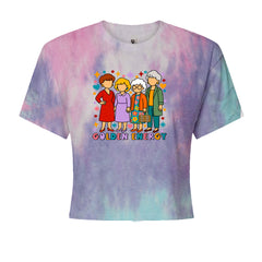 Golden Forever Golden Girls Cropped T-Shirt Cotton Candy