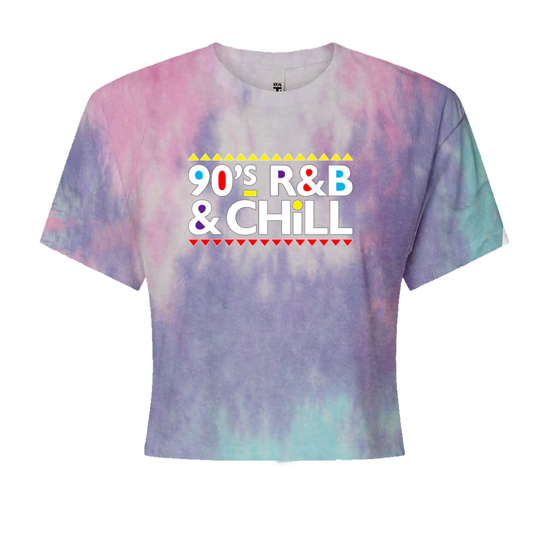 90s R&B and Chill Retro Throwback Cropped T-Shirt Cotton Candy