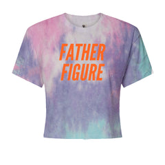 Father Figure Cropped T-Shirt Cotton Candy