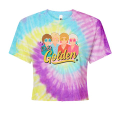 Stay Golden Girls Retro Cropped T-Shirt Jelly Bean