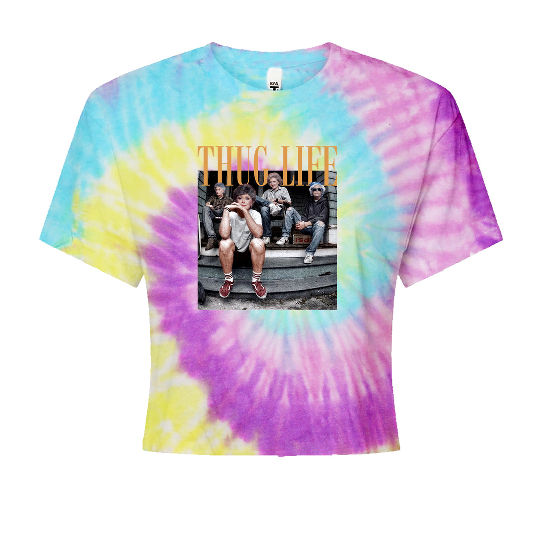 Golden Girls Thug Life Street Cropped T-Shirt Jelly Bean
