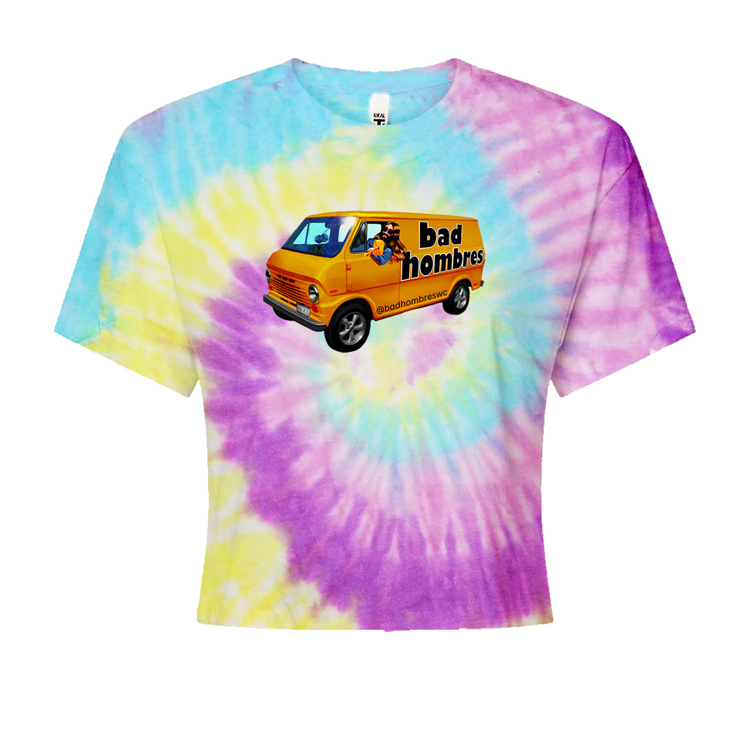 Bad Hombres Van West Chester Band Cropped T-Shirt Jelly Bean