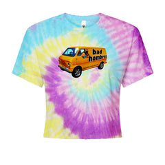Bad Hombres Van West Chester Band Cropped T-Shirt Jelly Bean