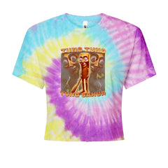 Tung Tung Tung Sahur Enforcer Cropped T-Shirt Jelly Bean