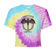Fourth Wing Dragon Rider Vintage Basgiath War College Cropped T-Shirt Jelly Bean