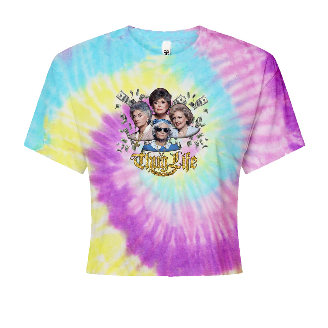 Golden Chain Thug Life Girls Cropped T-Shirt Jelly Bean