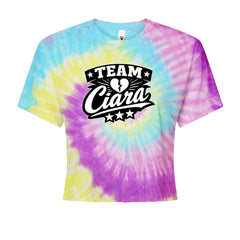 Team Ciara Scamanda Broken Heart Cropped T-Shirt Jelly Bean