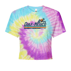 Gulf Of Mexico Established Year 1550 Cropped T-Shirt Jelly Bean