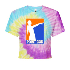 Point God Cunningham Basketball Pointing Meme  Cropped T-Shirt Jelly Bean