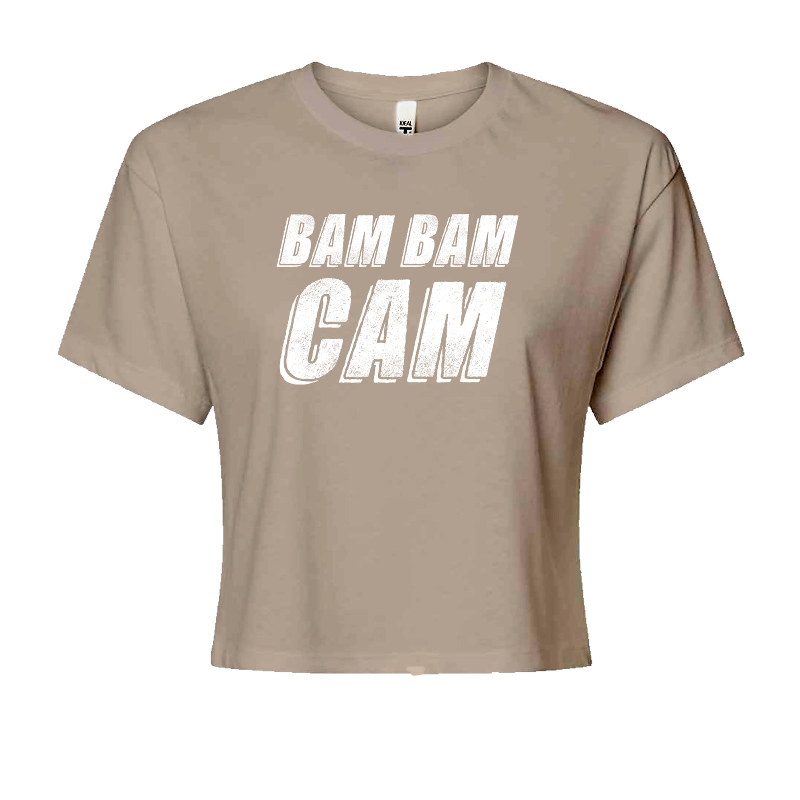 Bam Bam Cam Cropped T-Shirt Khaki