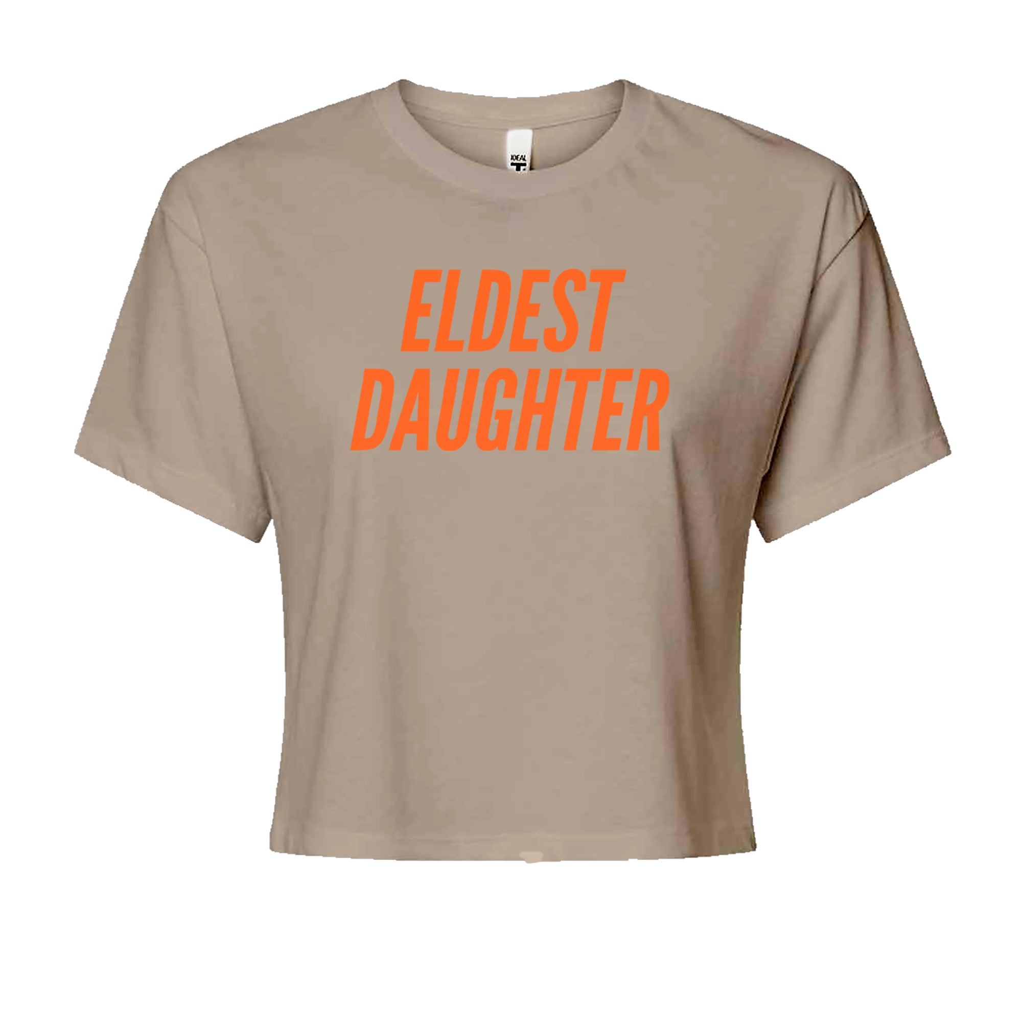 Eldest Daughter Cropped T-Shirt Khaki