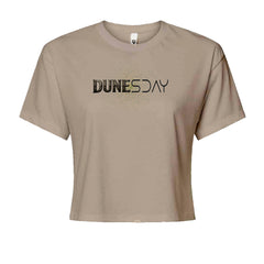 DunesDay Desert Apocolypse Cropped T-Shirt Khaki