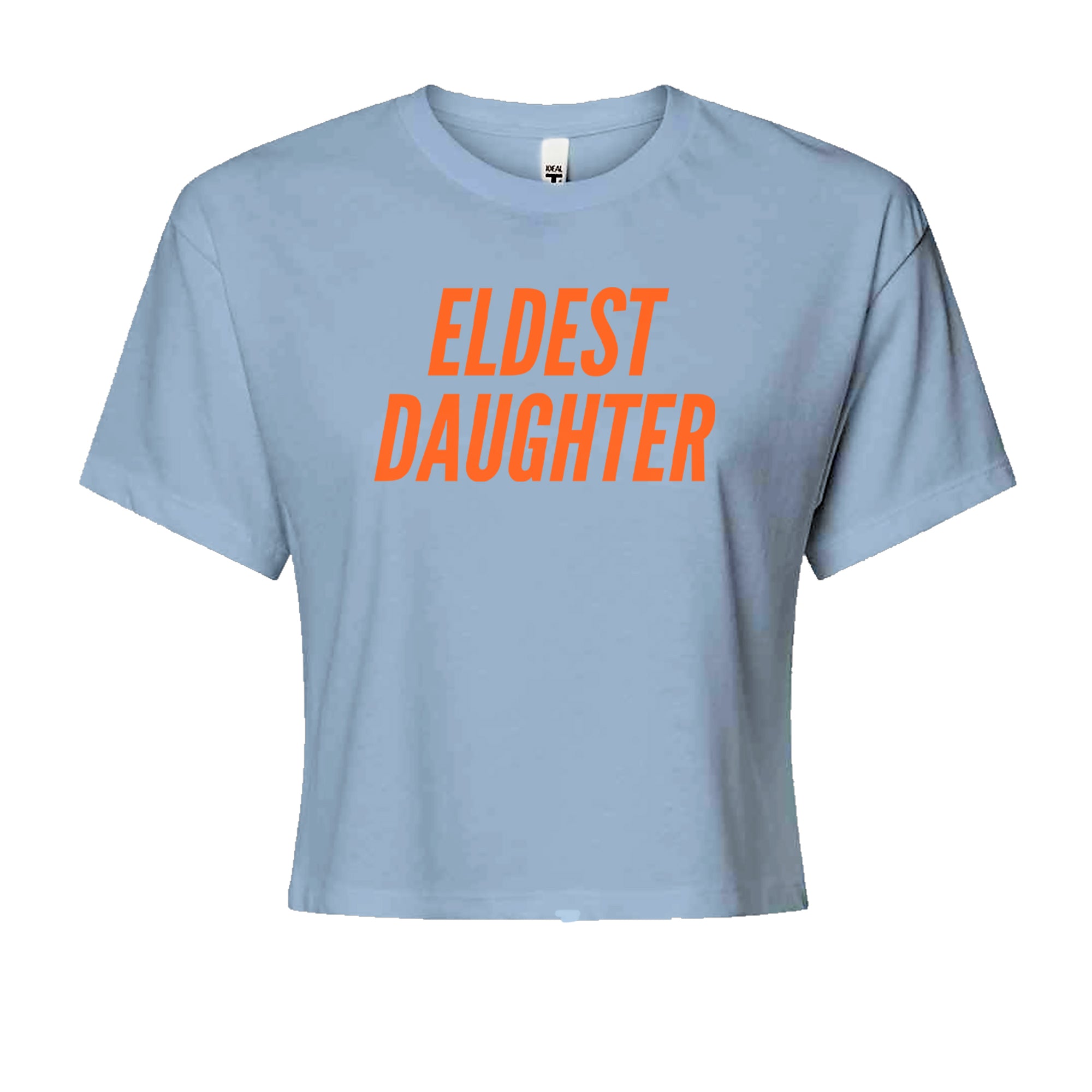 Eldest Daughter Cropped T-Shirt Light Blue
