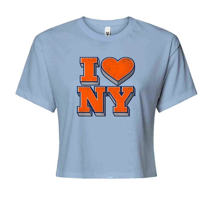 New York City Pride Heart Cropped T-Shirt