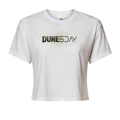 DunesDay Desert Apocolypse Cropped T-Shirt White