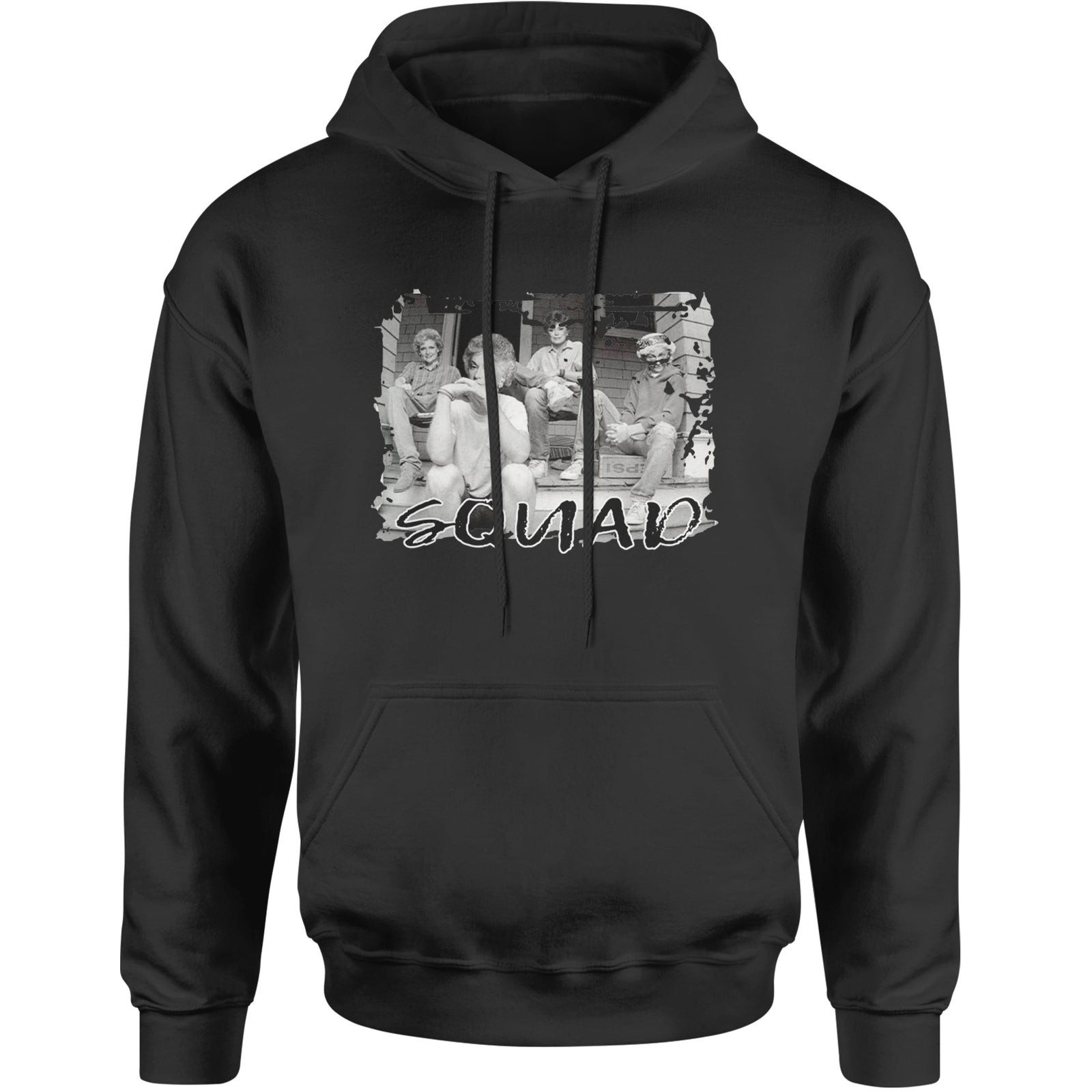 Squad Golden Girls Adult Hoodie Sweatshirt Black