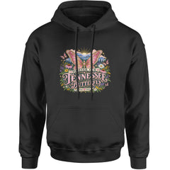 Forever Our Tennessee Butterfly Dolly Adult Hoodie Sweatshirt Black